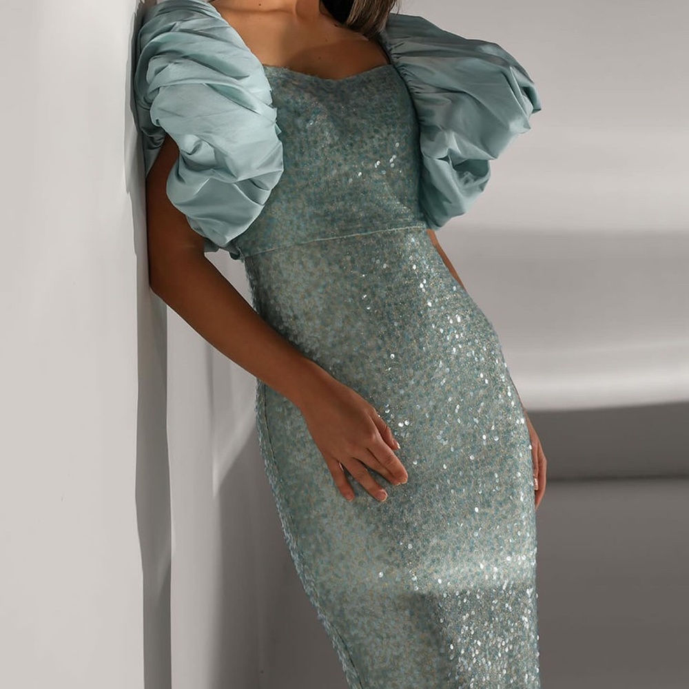 Sequined Evening Dress